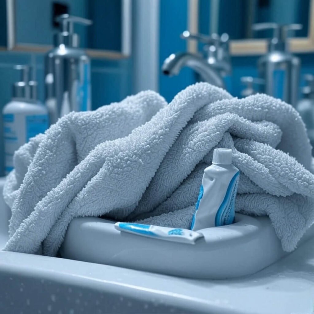 This towel’s been through it with me.